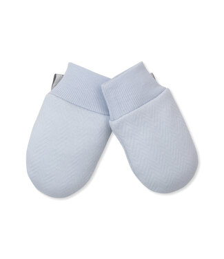 Kissy Kissy Blue Sweet Homecoming Jacquard Mitts