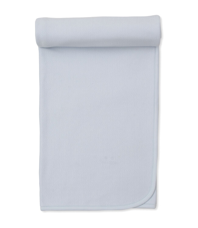 Kissy Kissy Blue Sweet Homecoming Jacquard Blanket