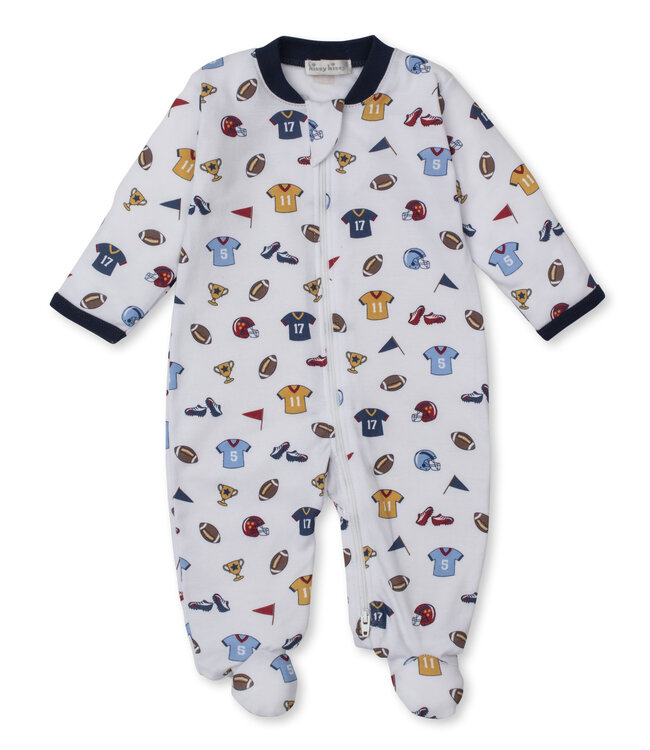 Kissy Kissy Football Fever Footie w/Zip