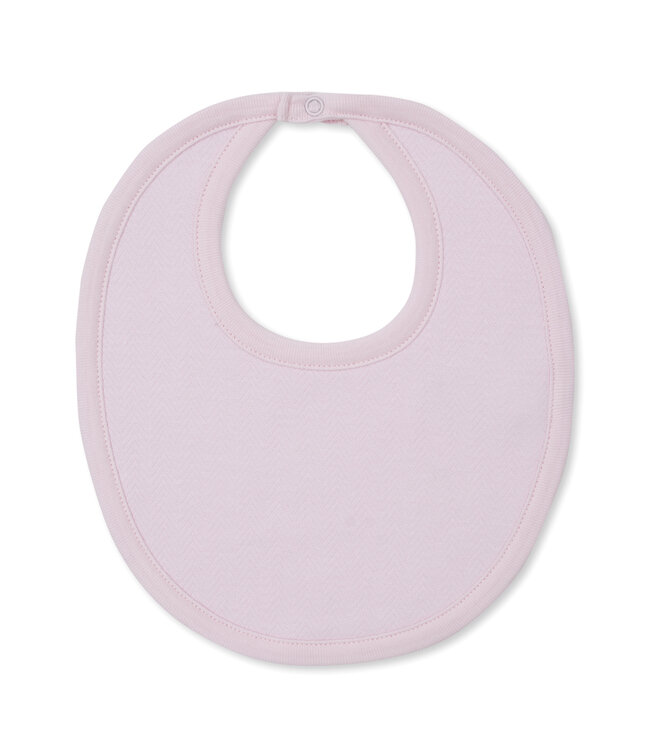 Kissy Kissy Pink Sweet Homecoming Jacquard Bib