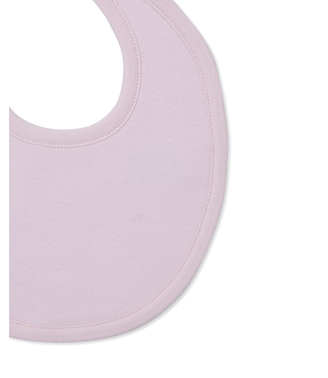 Kissy Kissy Pink Sweet Homecoming Jacquard Bib