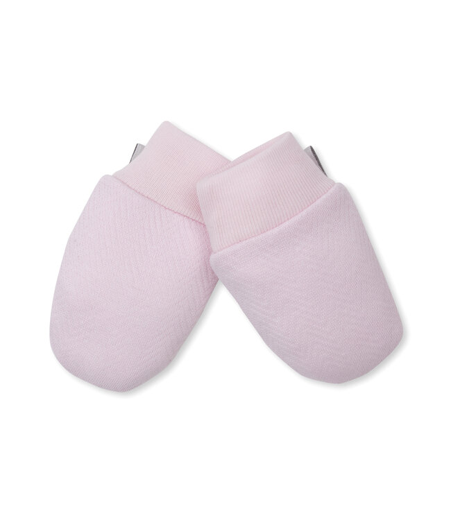 Kissy Kissy Pink Sweet Homecoming Jacquard Mitts