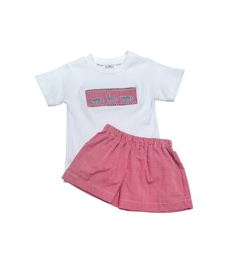 Ruth and Ralph NC State Beau Short Set