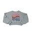 Misty Football Crop Sweatshirt