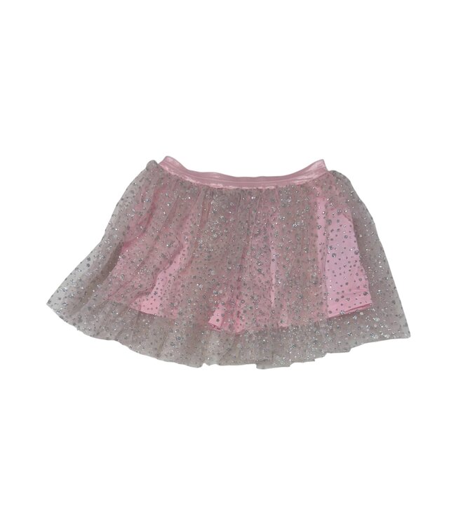Joyous & Free Pink Elastic Glitz Skort