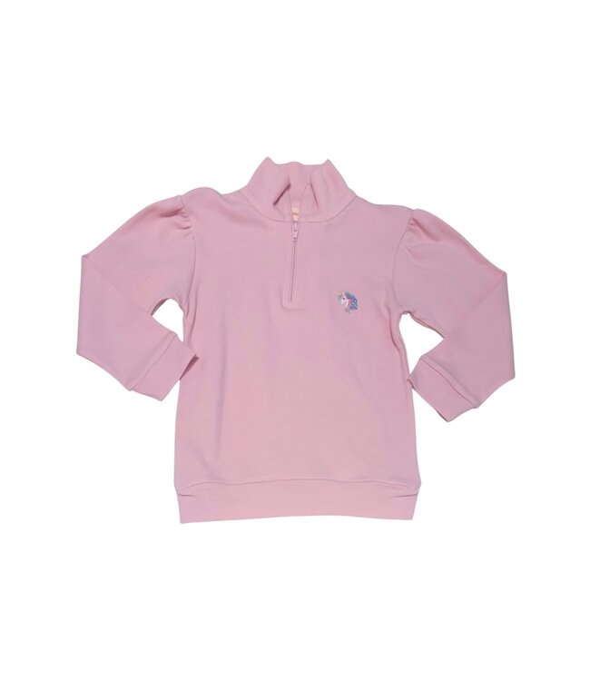 Luigi Light Pink Unicorn 1/4 Zip