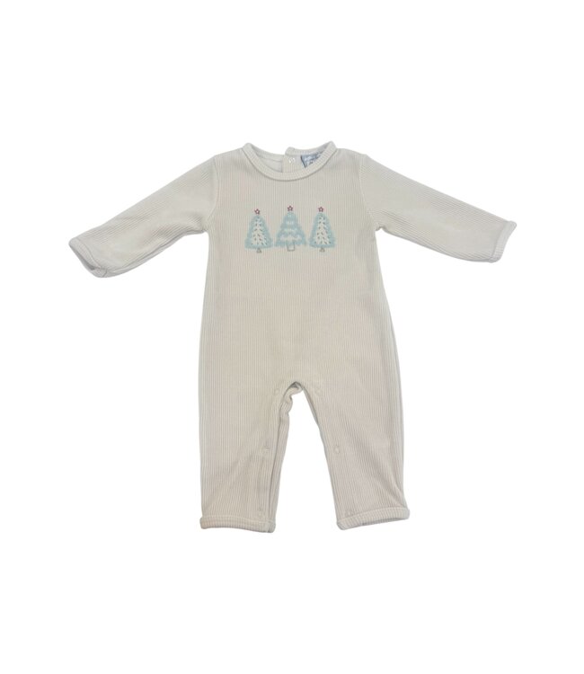 Three Sisters O' Christmas Tree Boys Romper