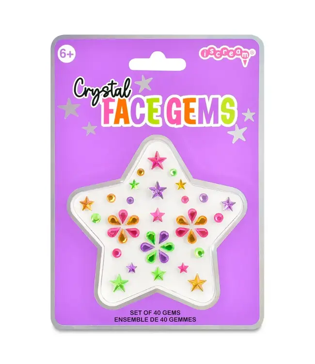 Iscream Crystal Face Gems