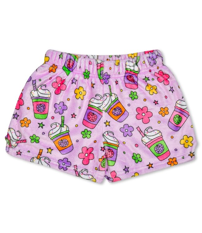 Iscream Pumpkin Lattes Plush Shorts
