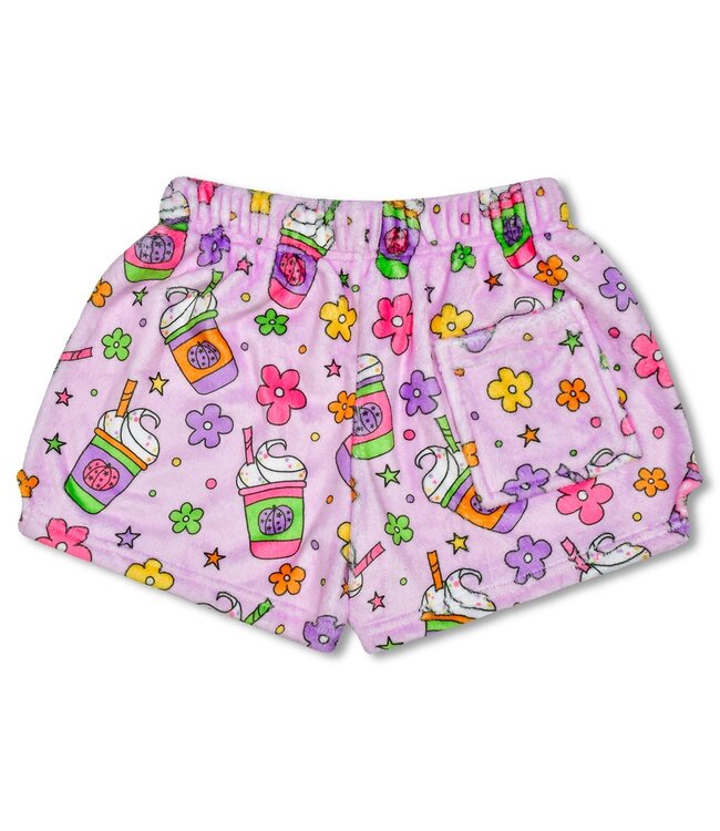 Iscream Pumpkin Lattes Plush Shorts