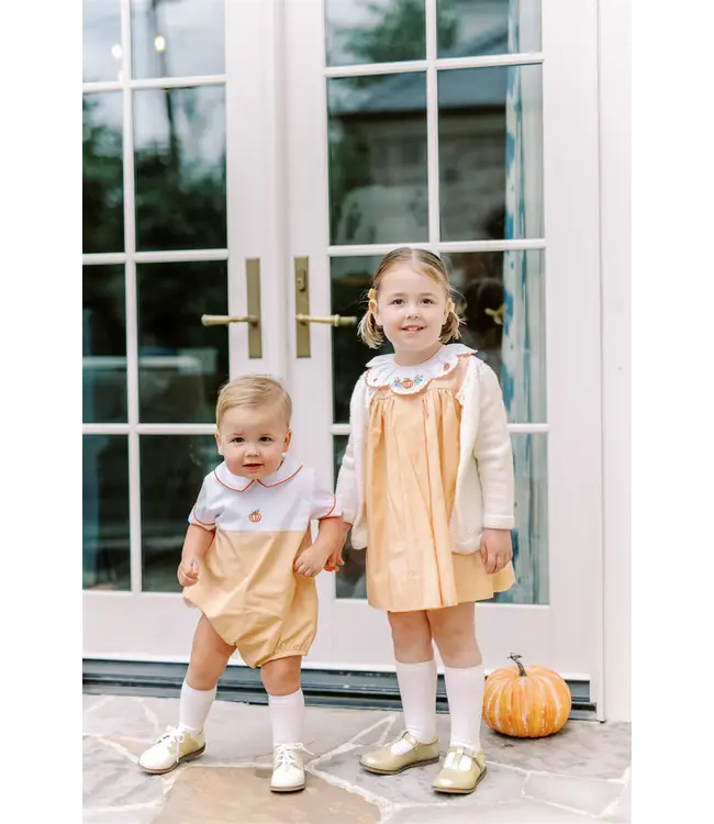 the proper peony Pembroke Pumpkin Dress