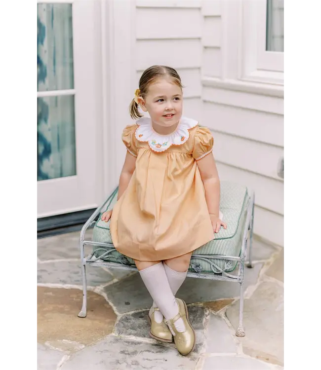 the proper peony Pembroke Pumpkin Dress