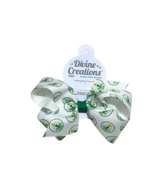 Wee Ones Custom Game Day GDS Logo Bow