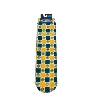 Wee Ones Adult Custom Crew GDS Check Sock