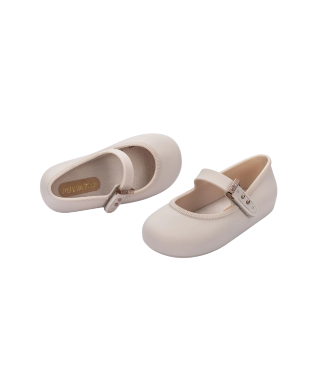 Mini Melissa Beige Soft Ballerina Baby