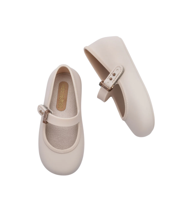 Mini Melissa Beige Soft Ballerina Baby