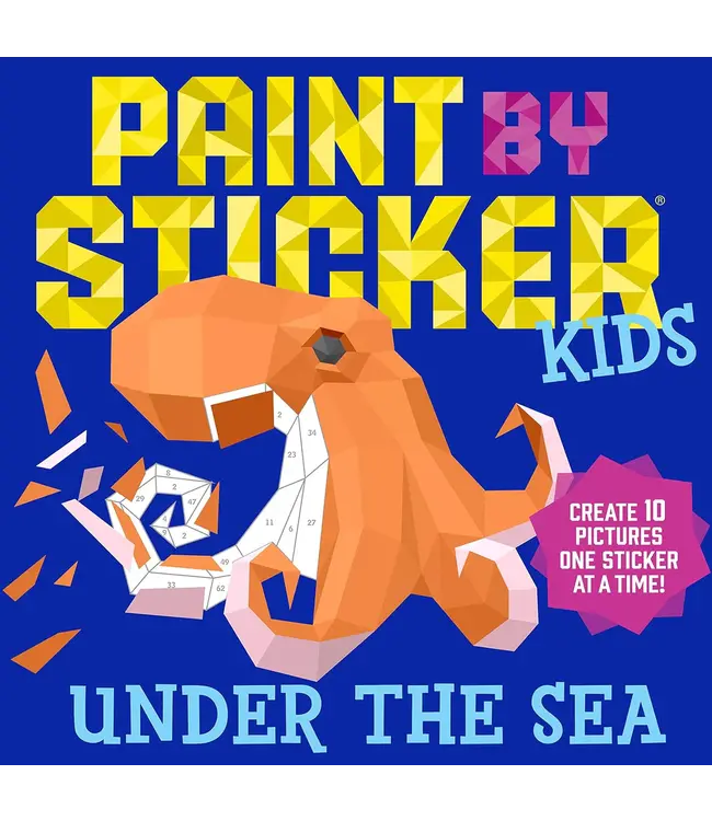 hachette book group Paint by Sticker Kids: Under the Sea