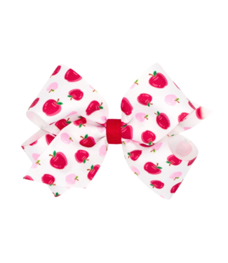 Wee Ones Med Print Bow-App