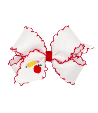 Wee Ones Med Embroidered Bow PEN