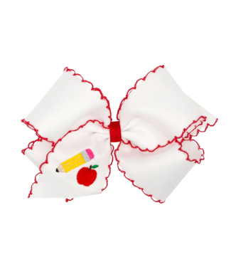 Wee Ones King Embroidered Bow PEN