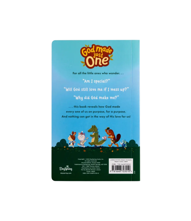 Dayspring God Made Just One Book