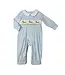 Whimsy Bay Petey Puppy Smocked Collared Romper