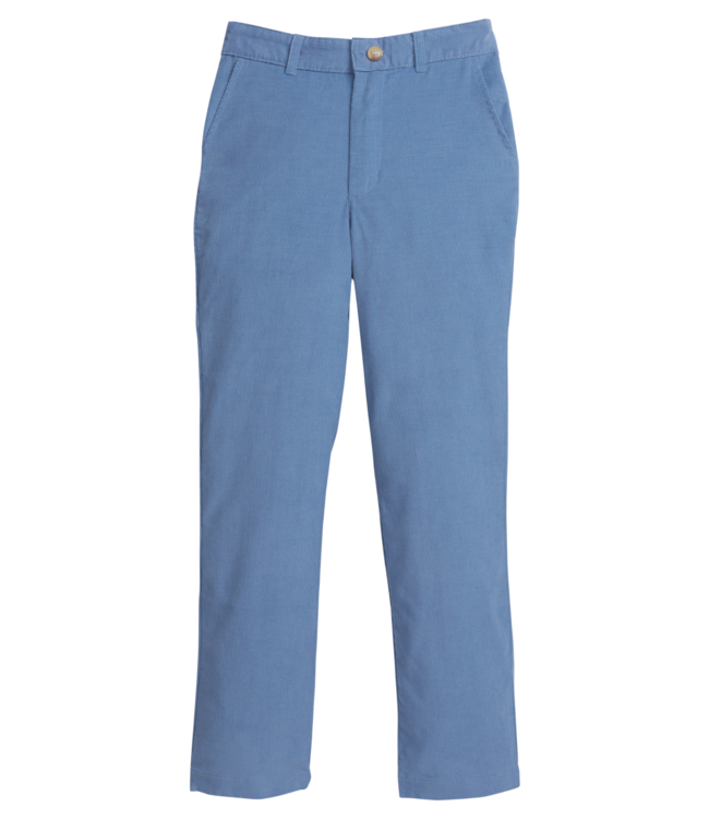Little English Stormy Blue Corduroy Classic Pant