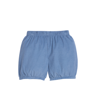 Little English Stormy Blue Corduroy Banded Short