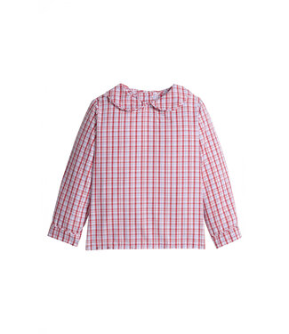 Little English Hartford Plaid Peter Pan Shirt