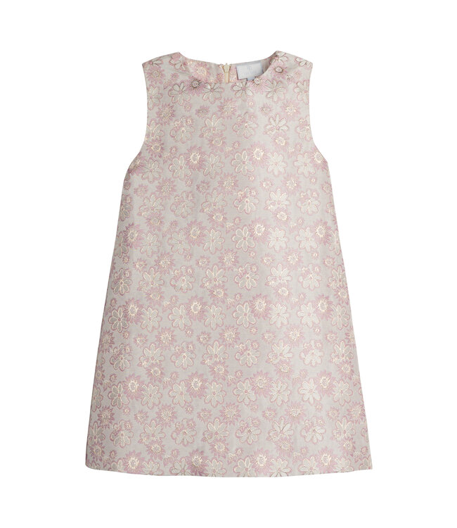 Little English Rosewood Jacquard Classic Shift Dress