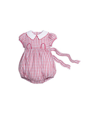 Little English Hartford Plaid Bibie Bubble