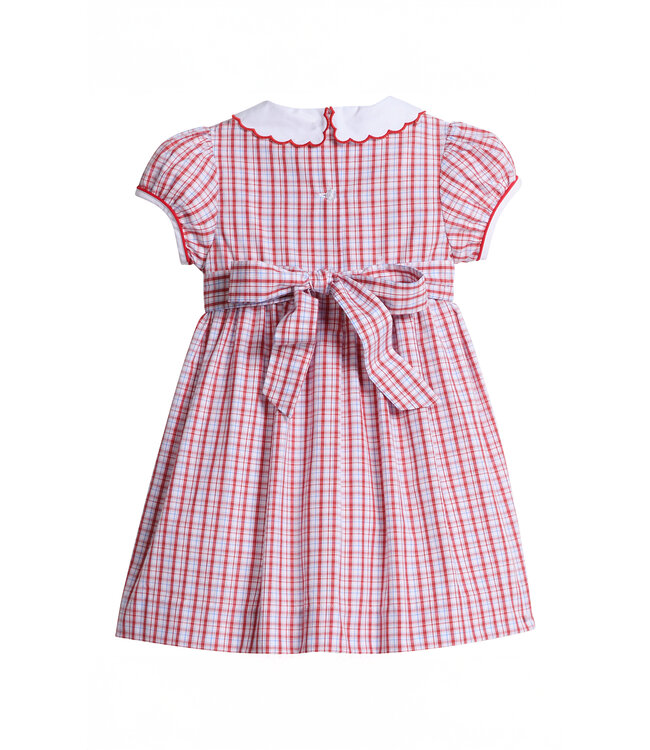 Little English Hartford Plaid Bibie Dress