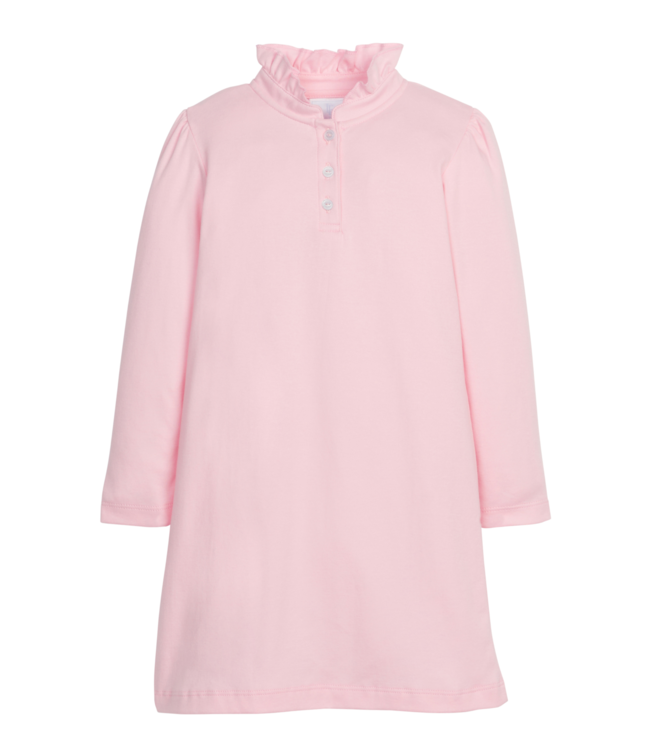 Little English Lt. Pink L/S Hastings Polo Dress