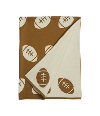 Little English Nursery Blanket-Football