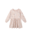 Rylee & Cru Blush Raglan Poodles Dress