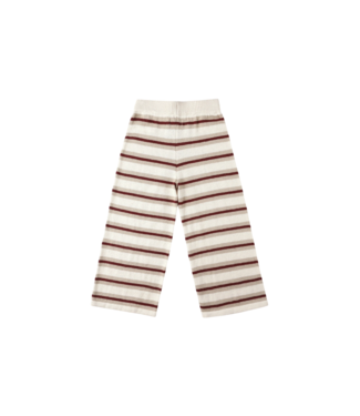 Rylee & Cru Stone Autumn Stripe Knit Wide Leg Pant