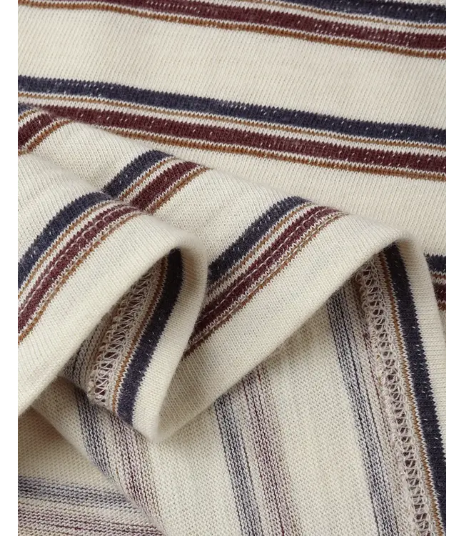 Rylee & Cru Natural Vintage Stripe L/S Tee