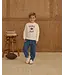 Rylee & Cru Natural Game Day L/S Paneled Tee