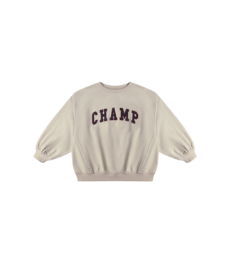 Rylee & Cru Stone Champ Oversized Sweatshirt