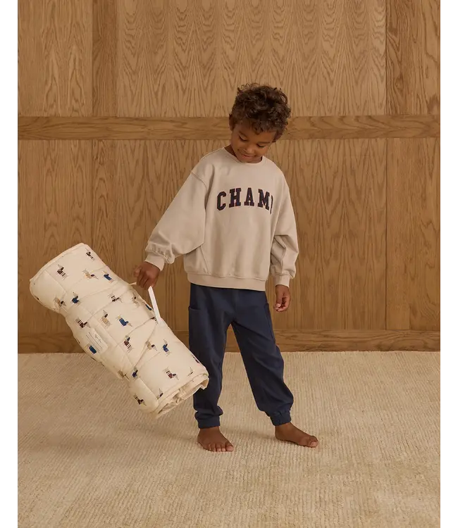 Rylee & Cru Navy Cargo Jogger