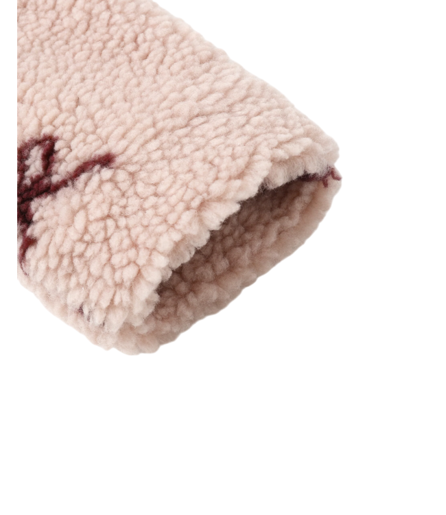 Rylee & Cru Blush Bows Fleece Jumpsuit