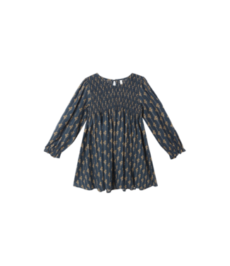Rylee & Cru Navy Vintage Bloom Capri Dress