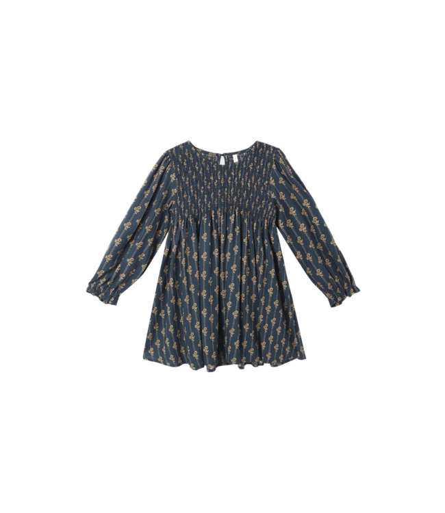 Rylee & Cru Navy Vintage Bloom Capri Dress
