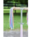 Beaufort Bonnet Bellport Butter Yellow Rose/Blue/Violet/Green Happy Little Handlebars