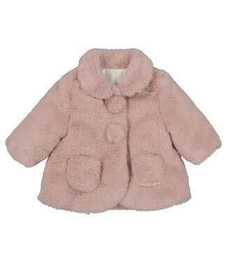 Mayoral Petal Fur Coat