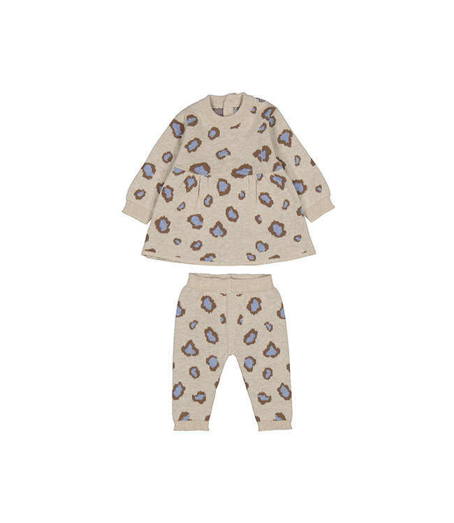 Mayoral Tapioca Knit Pants Set