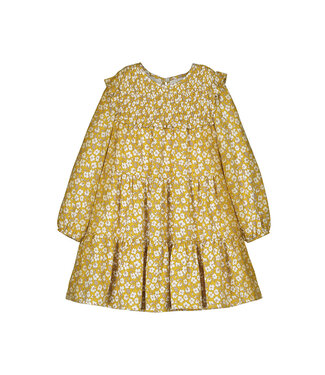 Mayoral Mustard Printed Dress