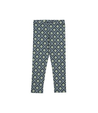 Mayoral Blue/Green Printed Leggings