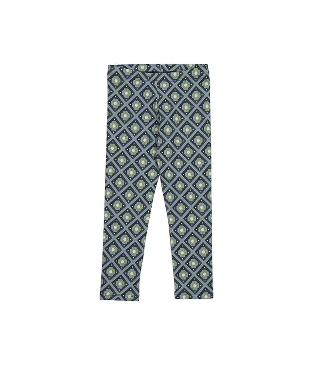 Mayoral Blue/Green Printed Leggings