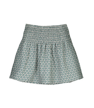 Mayoral Green Print Skirt